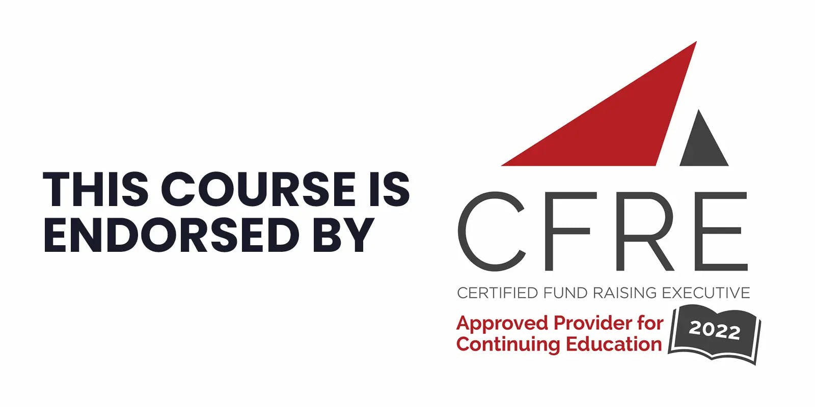 This course is endorsed by CFRE