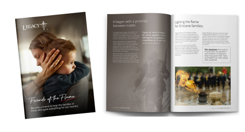 Image of a Booklet with a woman holding a baby
